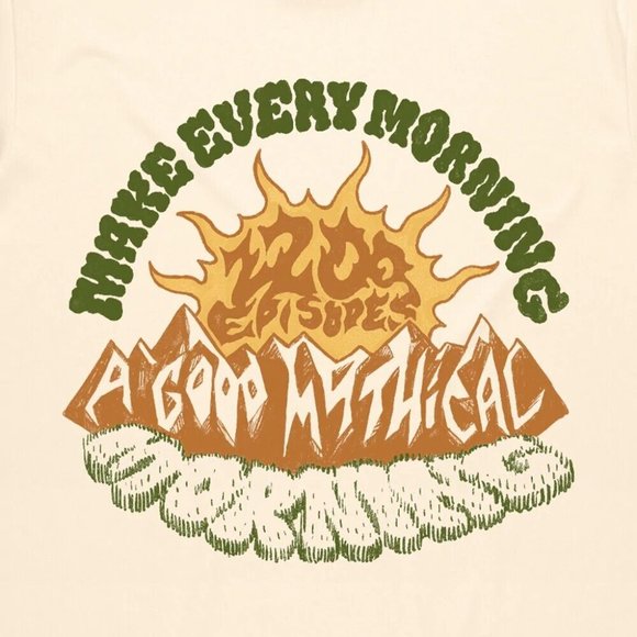 XL Good Mythical Morning 2200 Episodes Shirt Limited Edition Rhett and Link GMM - Picture 4 of 6